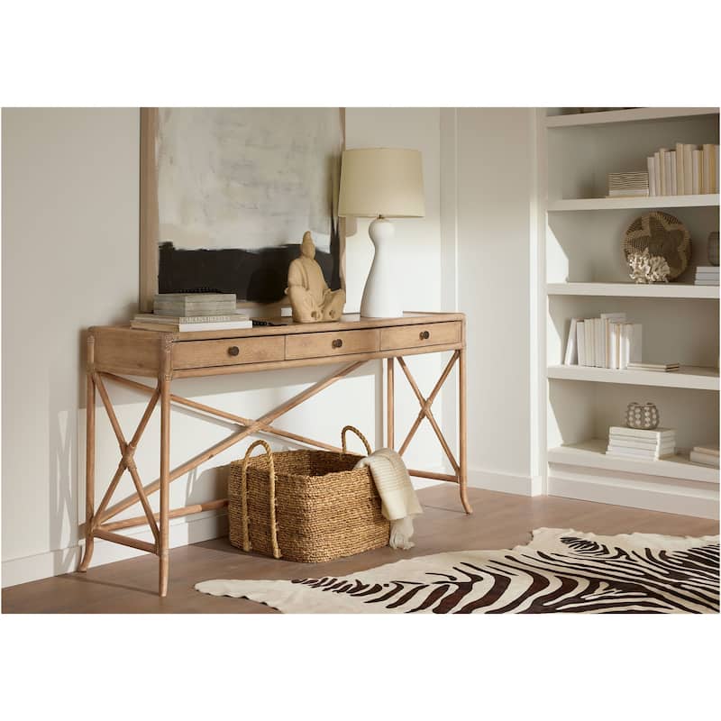 Hooker Furniture 6950-80171 Retreat 19" Wide Wood Top Maple and Oak