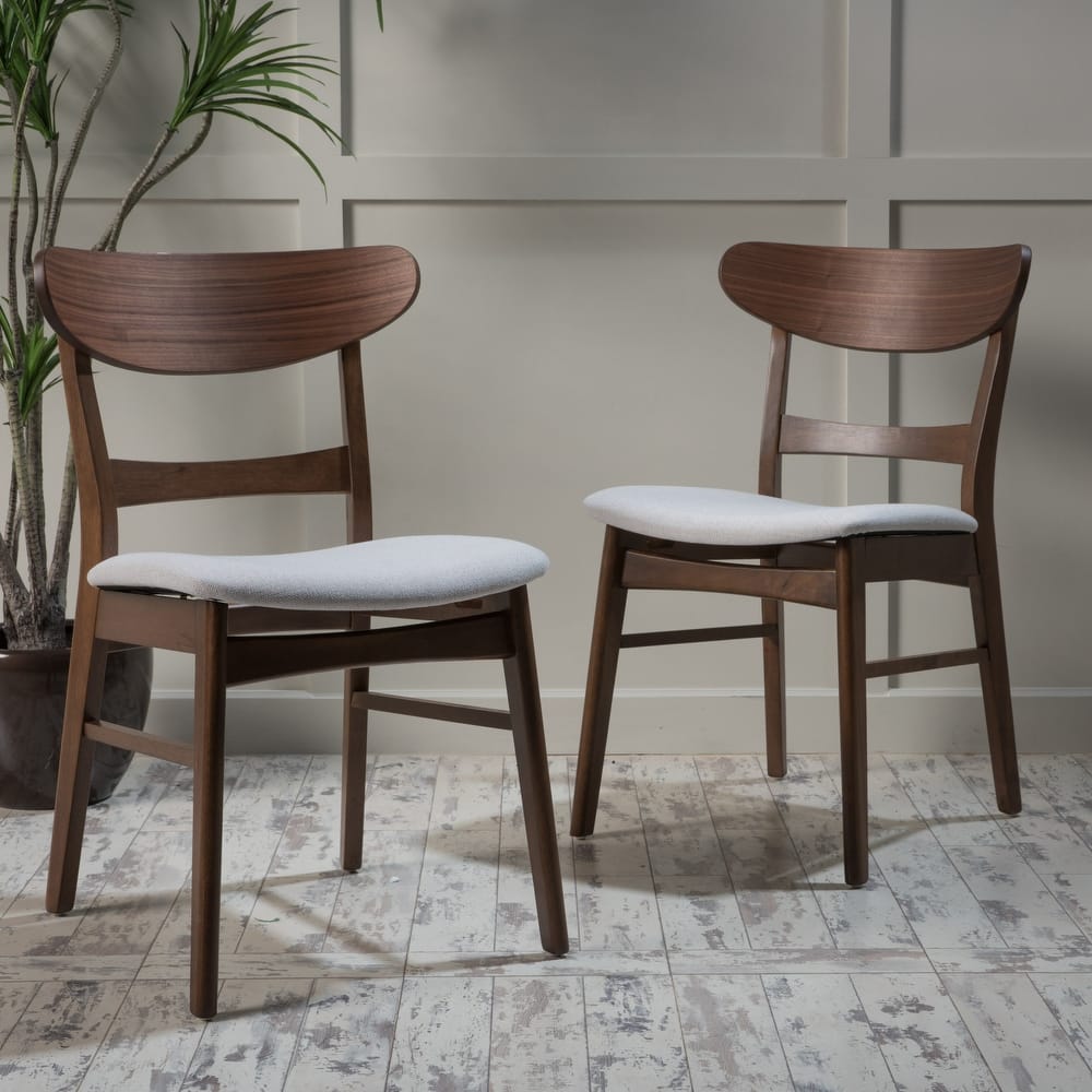 Idalia Mid-Century Modern Dining Chairs (Set of 2) by Christopher Knight Home - N/A