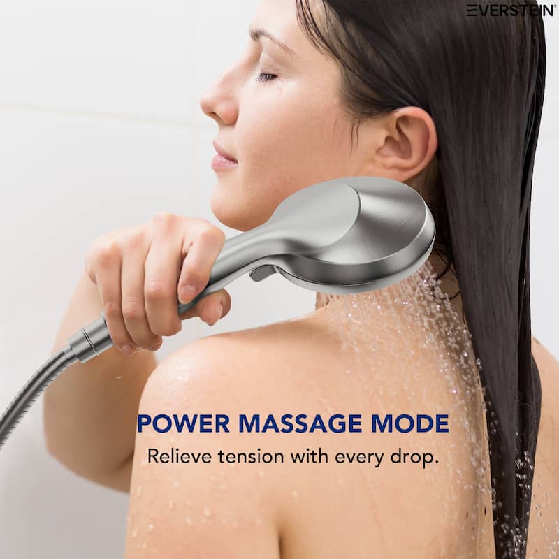 5 Spray Setting High Pressure Handheld Shower Head with Hose