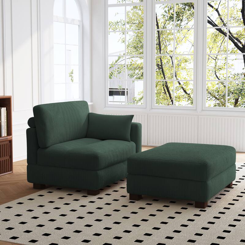 Modern Chaise Lounge Modular Sectional Sofa