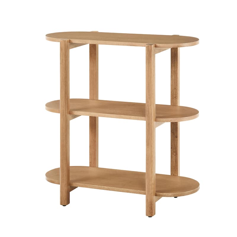 Bower Home 32" Modern Wood Bookcase - 32 W x 15 D x 32 H"