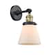 Option Black Antique Brass / Matte White