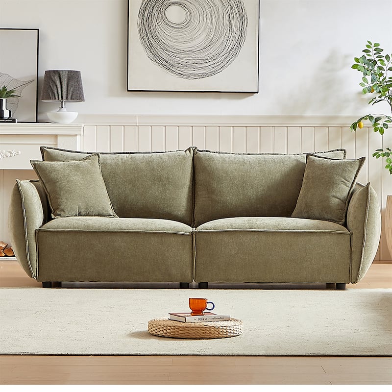 Convertible Sleeper Sofa - Light Green