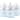 Natural Baby Bottle with Natural Response Nipple in Blue 3 Pack