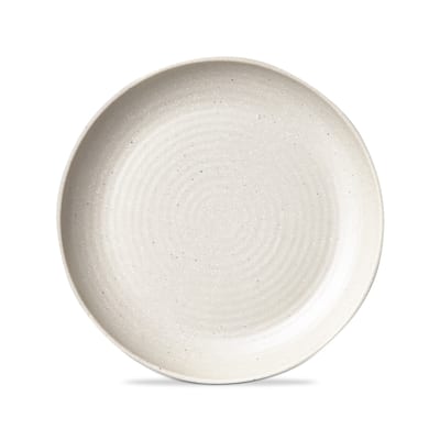 Cream Brooklyn Melamine Brooklyn Melamine Plastic Dinning Salad Plate Dishwasher Safe Indoor/Outdoor 9x9 inch Salad Plate