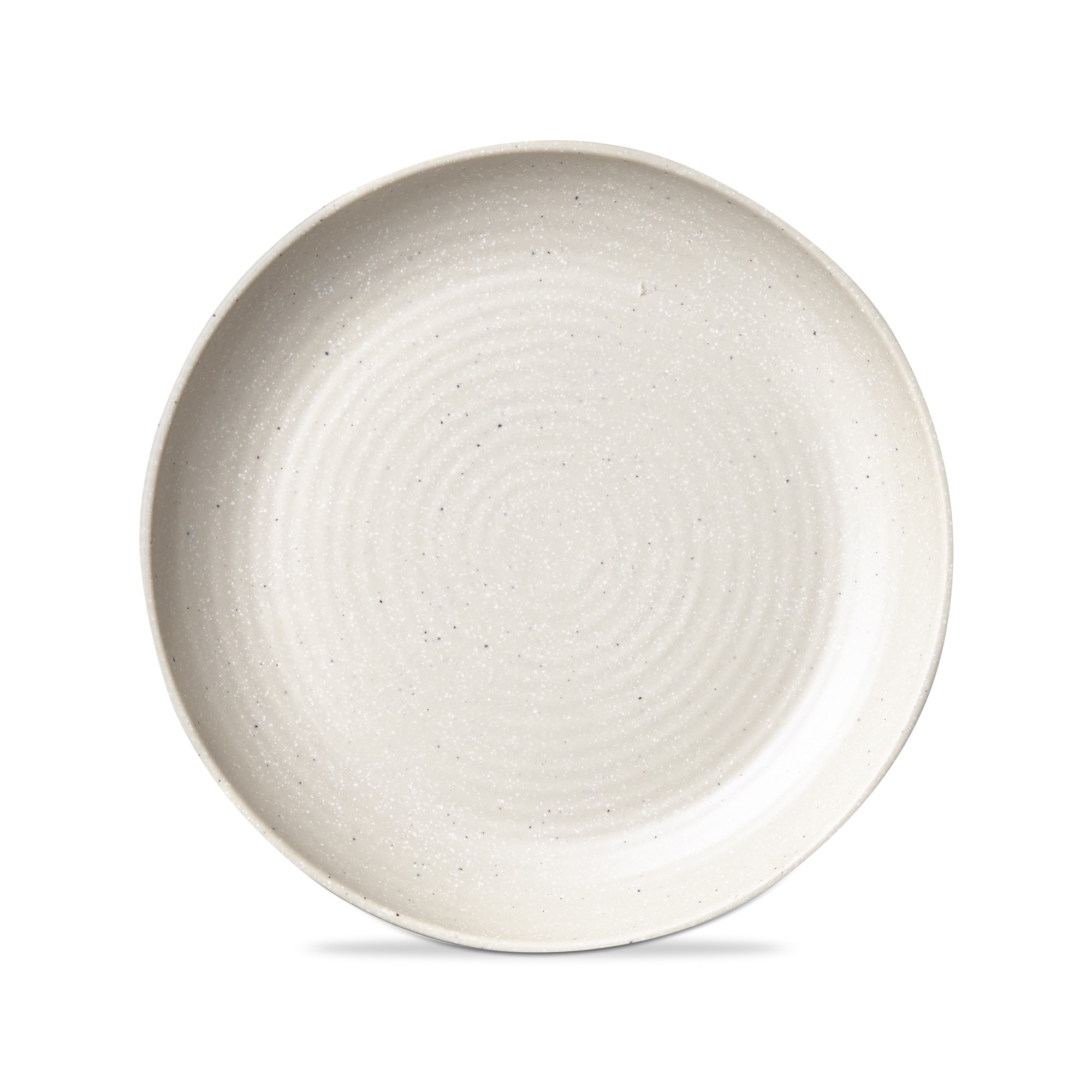Cream Brooklyn Melamine Brooklyn Melamine Plastic Dinning Salad Plate Dishwasher Safe Indoor/Outdoor 9x9 inch Salad Plate