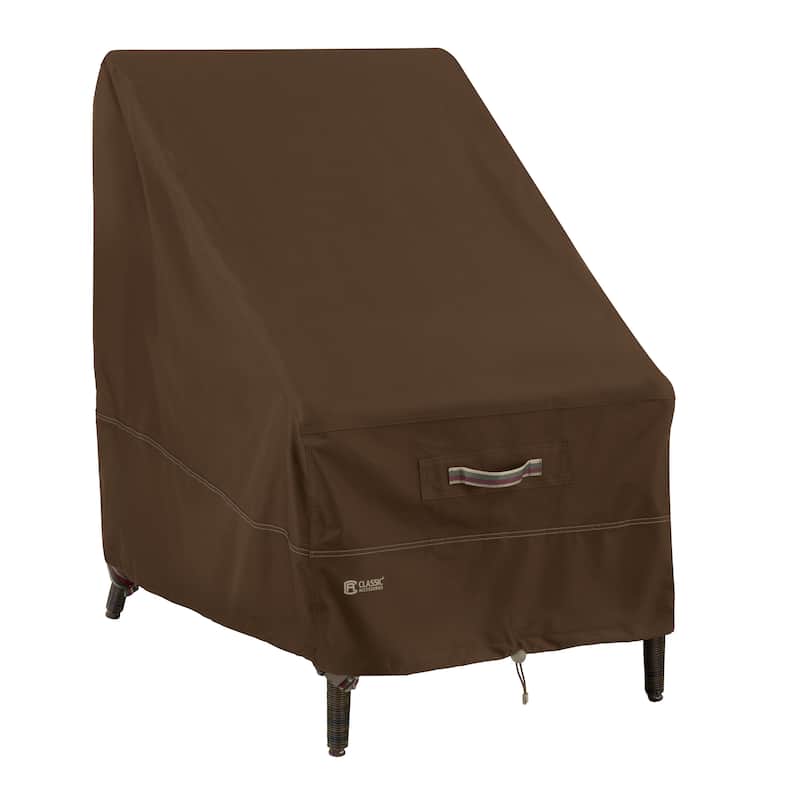 Classic Accessories Madrona Waterproof 25.5 Inch High Back Patio Chair Cover