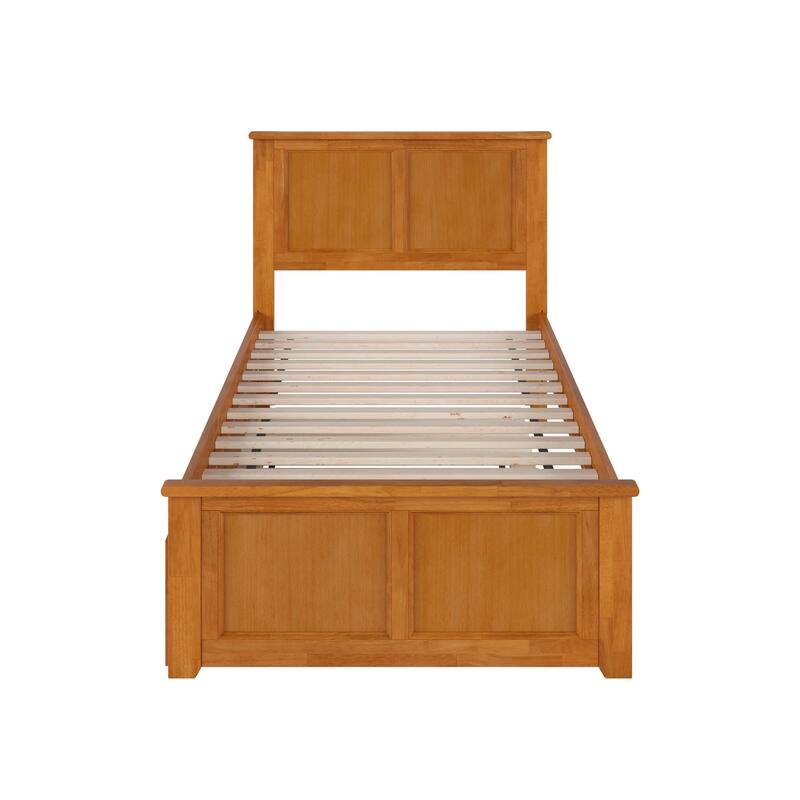 AFI Madison Platform Bed with Matching Footboard & Trundle