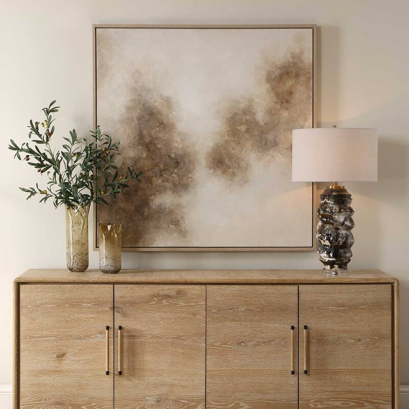 Uttermost Up In Smoke Framed Modern Art