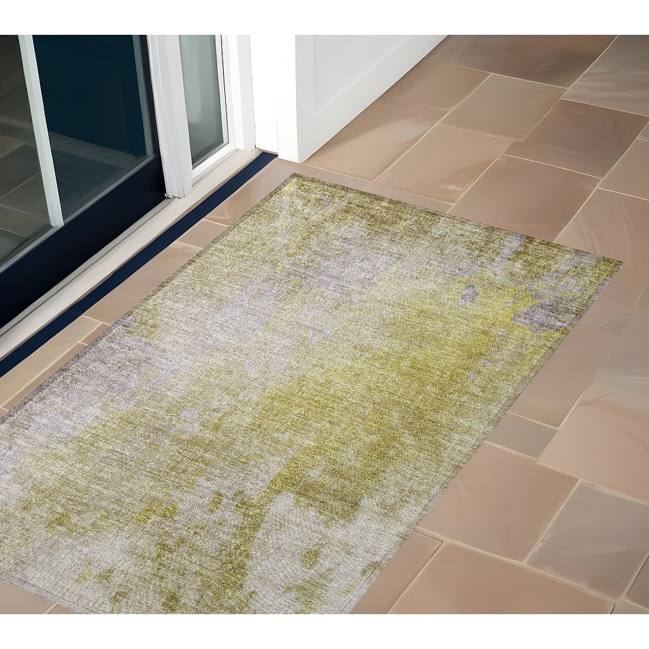 Tamo Modern Art-Inspired Weather Resistant Versatile Elegance Outdoor Rug