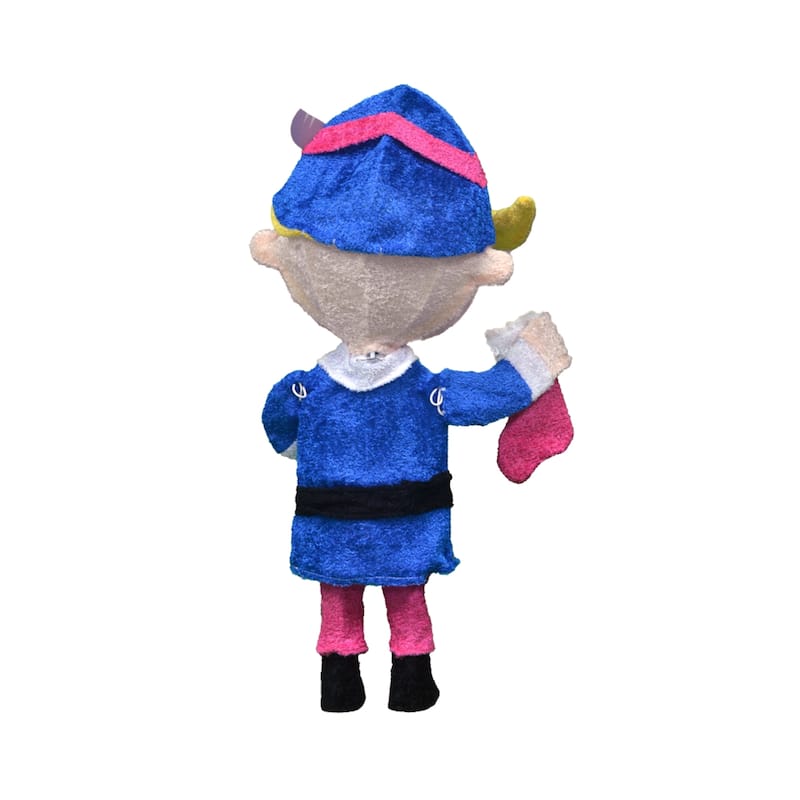 Lighted Hermie from Rudolph Outdoor Christmas Decoration - 19" - Clear LED Lights - 19