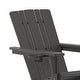 preview thumbnail 11 of 42, Commercial All-Weather Rocking Adirondack Chair with Swiveling Cupholder