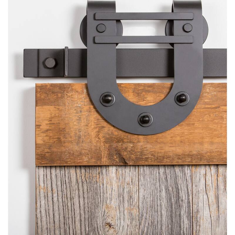 Leatherneck Hardware 142 Premium Series 72 Inch Double Bar Horseshoe - Black