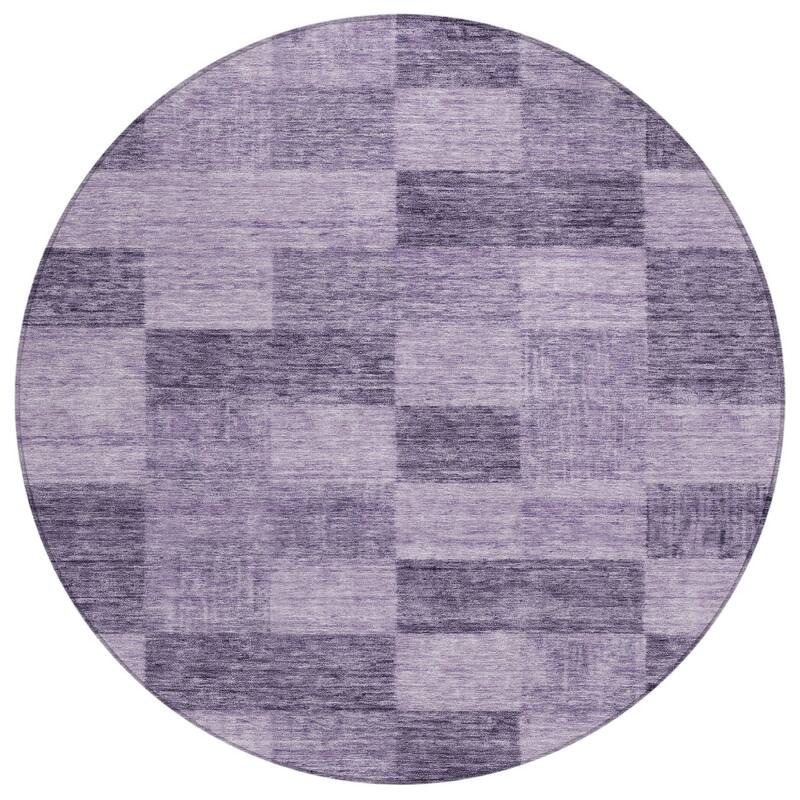 HomeRoots Geometric Transitional Rectangle Outdoor Rug