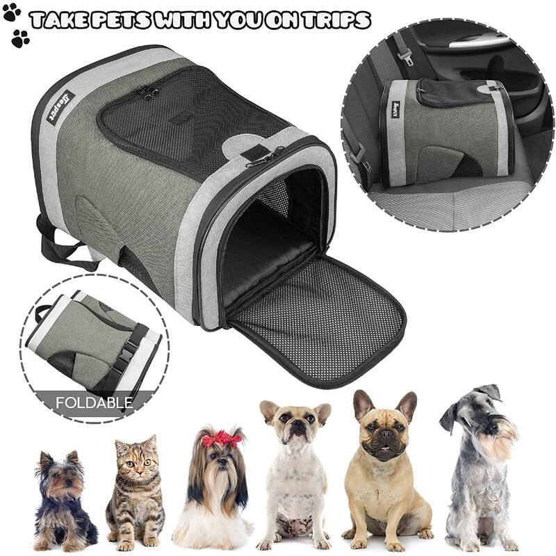 JesPet Soft Deluxe Backpack Pet Carrier
