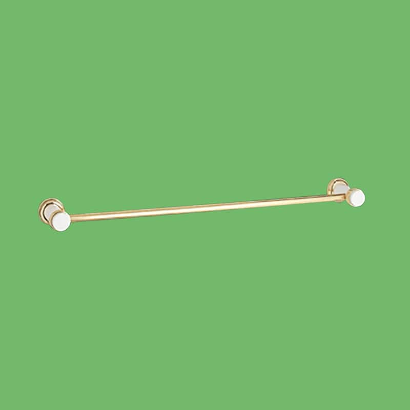 Victorian Towel Bar for Bathroom Spectrum Chrome Brass 32 Inch Renovators Supply