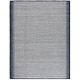 preview thumbnail 8 of 13, SAFAVIEH Handmade Ebony Kenza Modern Wool Rug 8' x 10' - Ivory/Navy - Rectangle