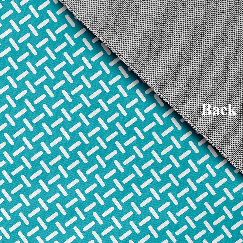 Woven Stitch Soft Chenille Rug