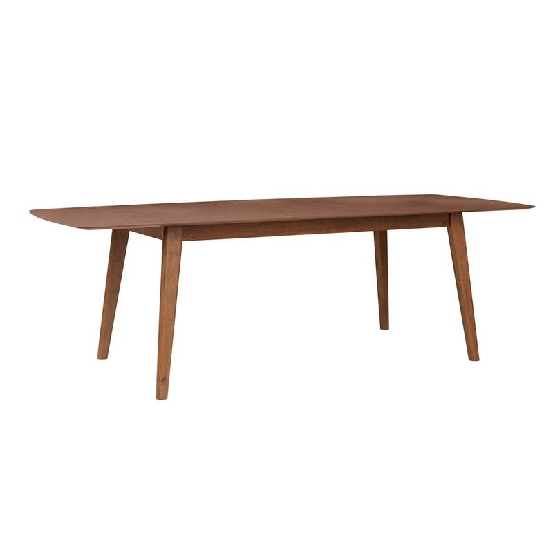 Rye Studio Santos 75-92 x 37 Mid-Century Extension Dining Table