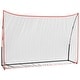 preview thumbnail 2 of 6, vidaXL Golf Practice Net Black and Red 120.1"x35.8"x83.9" Polyester