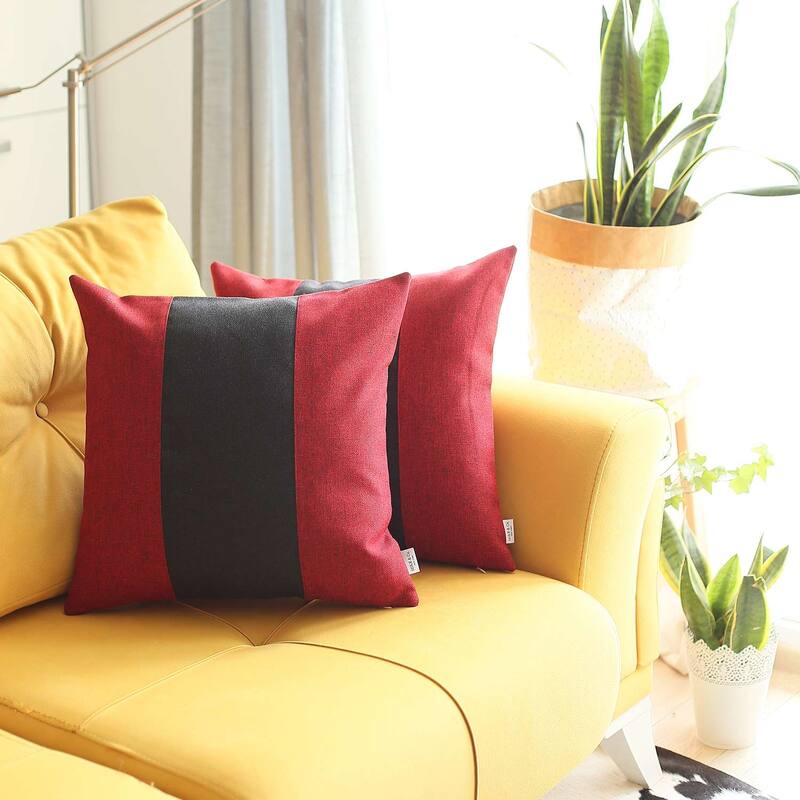 Boho-Chic Decorative Houndstooth Jacquard Pillow Covers 2 PCS