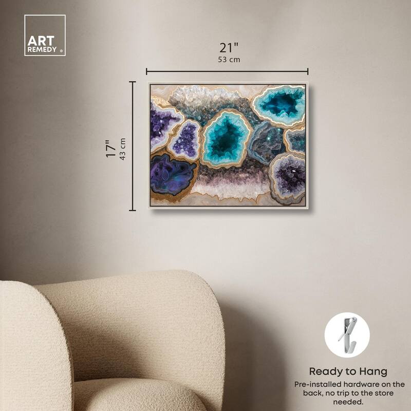 Mineral Multiverse Canvas by Art Remedy