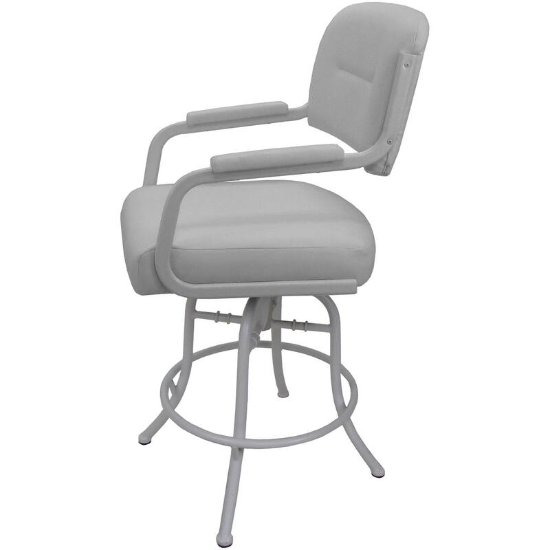 Swivel Tilt Counter 26" or 30" Bar Stool on Metal Frame - M-110