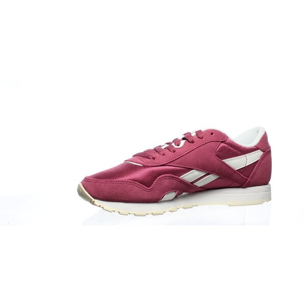 reebok classic nylon burgundy