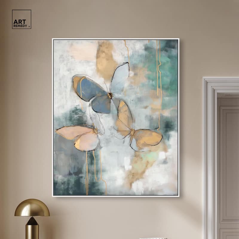 Butterflies Dream II Canvas by Art Remedy