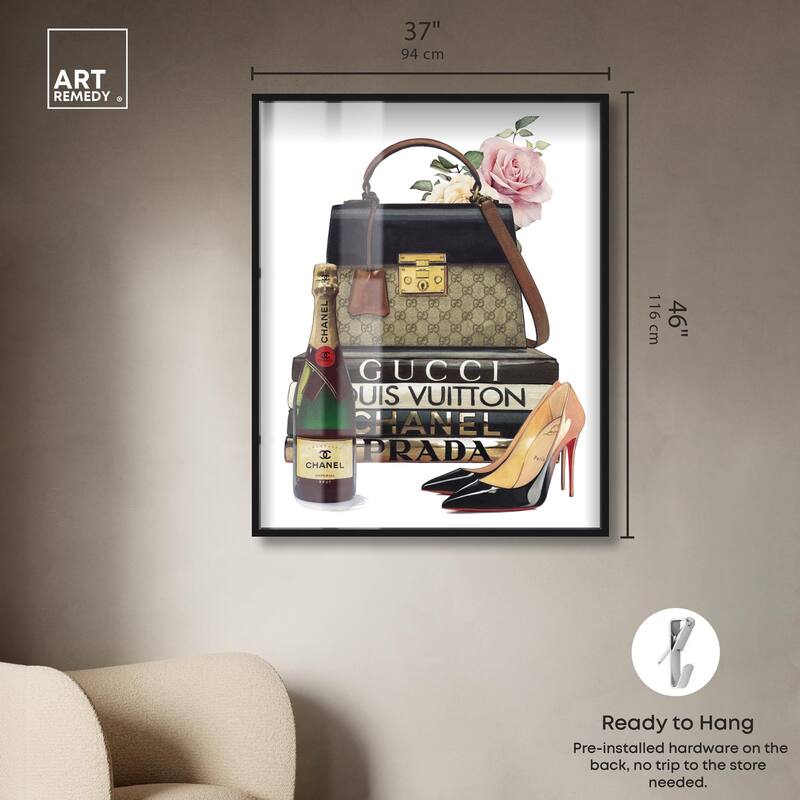 Let's Go Out Tonight Shadowbox by Art Remedy