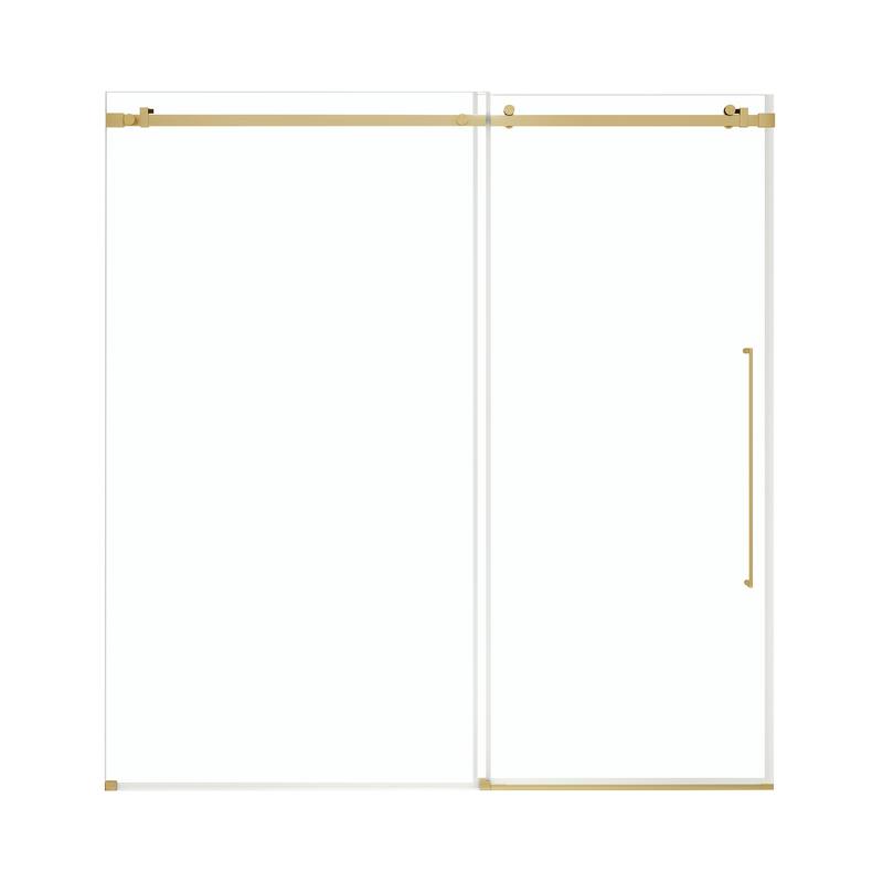 Selby Frameless Sliding Clear Alcove Shower Door