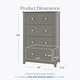 preview thumbnail 9 of 17, Child Craft Atwood 4-Drawer Dresser