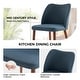 preview thumbnail 22 of 64, HULALA HOME Melisa Solid Wood Dining Chair Set of 4