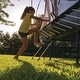 preview thumbnail 4 of 6, Springfree Trampoline Kids Square 11 Ft Trampoline & FlexrStep V2 Safety Ladder - 260.75