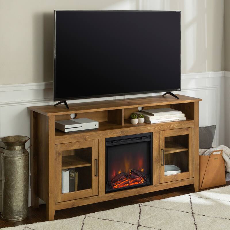 Middlebrook 58-inch 2-Door Highboy Fireplace TV Stand