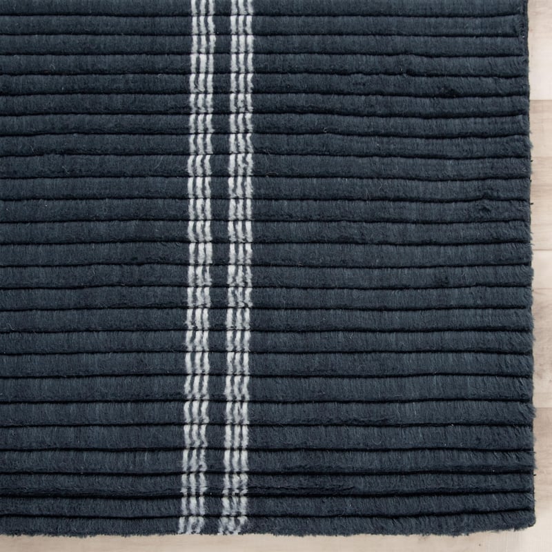 Alora Decor Klaus Stripe Wool Area Rug