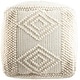 preview thumbnail 6 of 6, Freya Boho Hand Woven 18-inch Cube Pouf