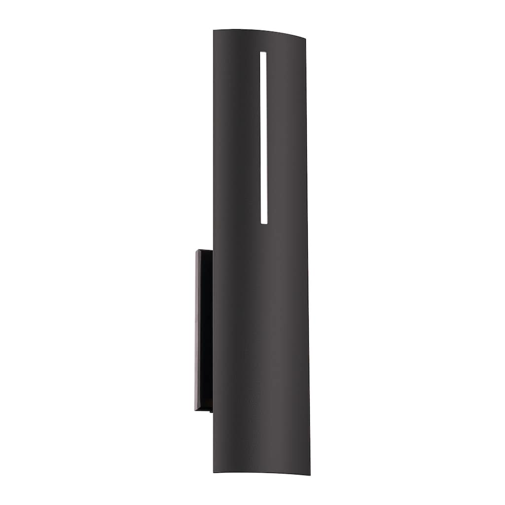 Aegis 20in LED Outdoor Wall Light 3000K in Black