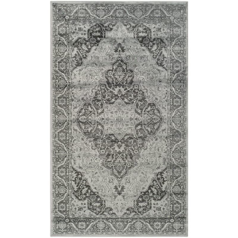 SAFAVIEH Vintage Distressed Boho Leonora Oriental Rug - 2' x 3' - Light Blue/Multi