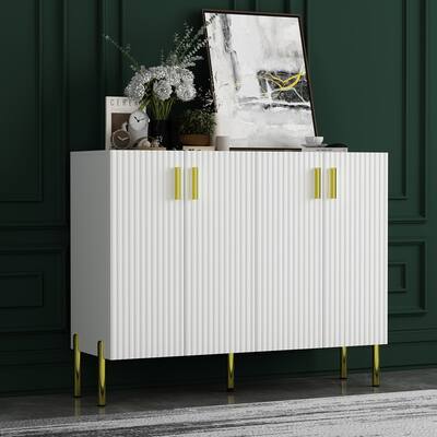 FAMAPY 47.2'' Wide Sideboard Server White - 47.2"W