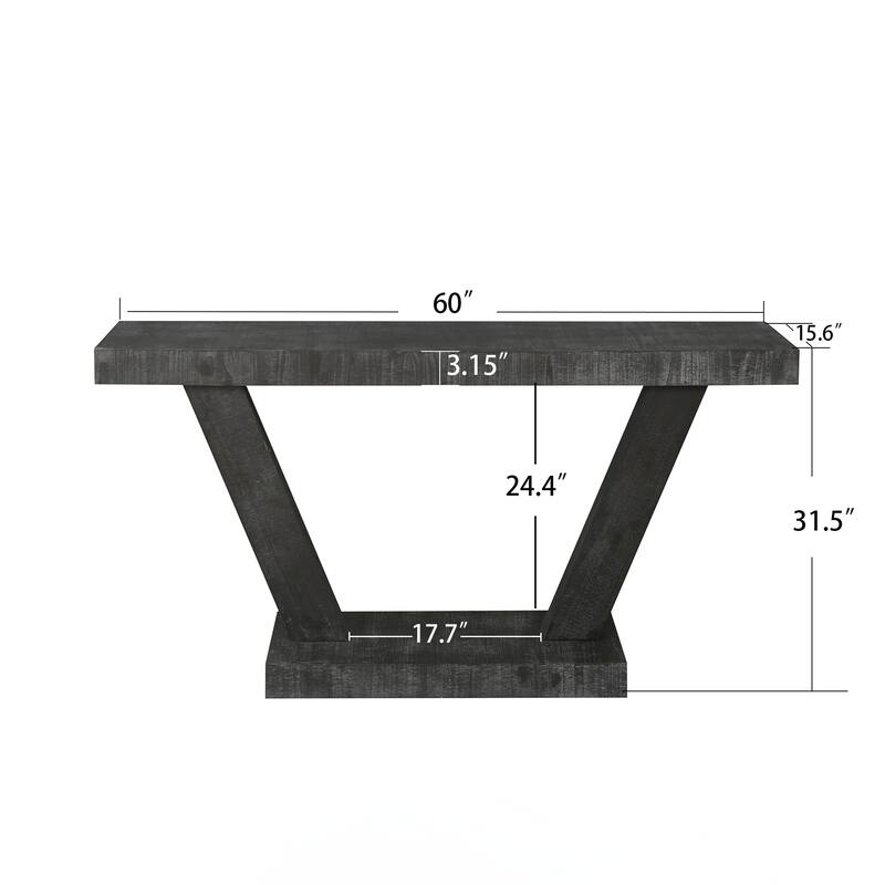 Wood Entryway Bench with 2-Tier Solid Wood Veneer Storage Cabinet, Rustic Wide Design for Hallway