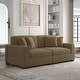 preview thumbnail 113 of 132, Corduroy Couch Modular Sectional Sofa with Pillows
