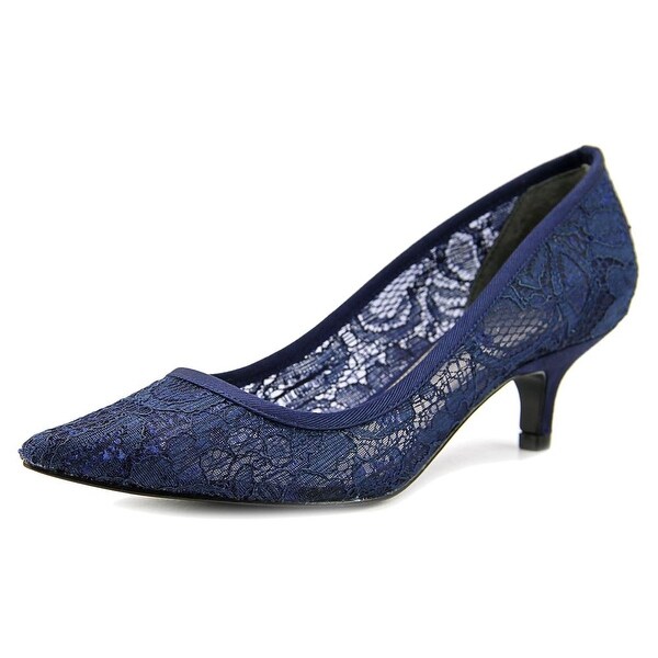 Papell Studio Leilani LC Women Pointed Toe Canvas Heels