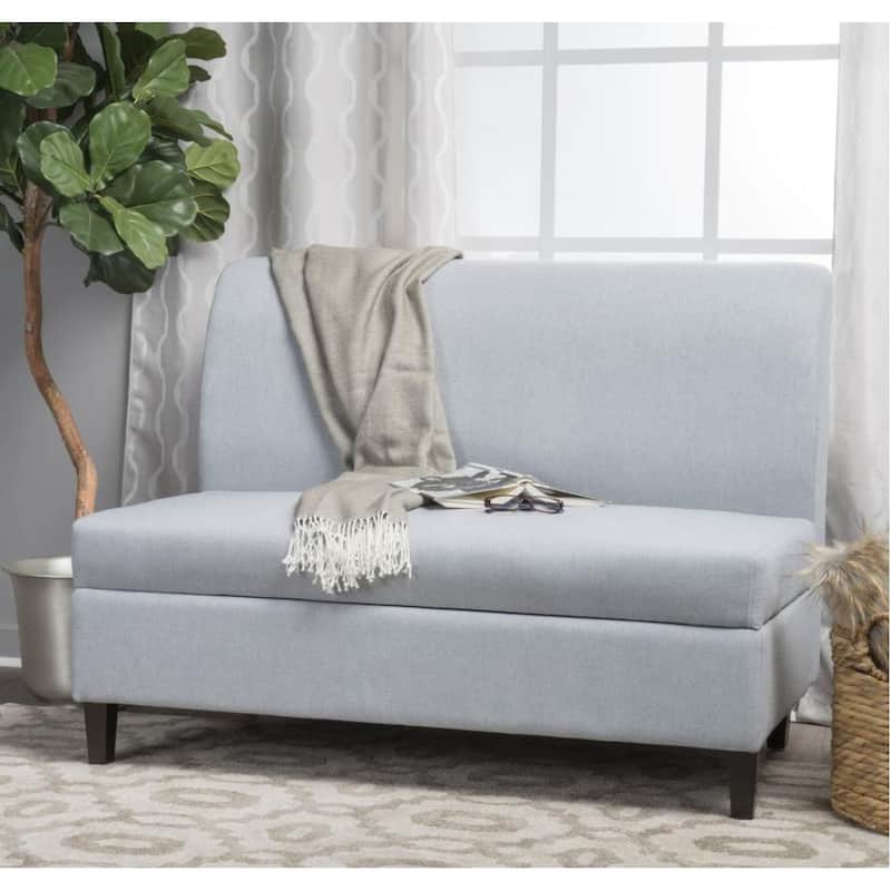 Tovah Fabric Storage Loveseat by Christopher Knight Home