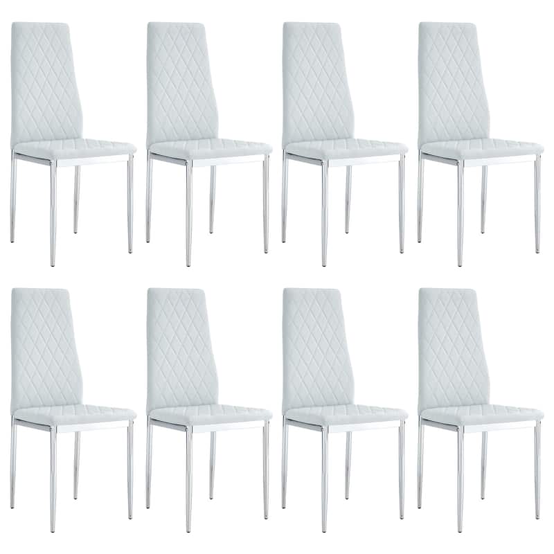 Upholstery Dining Chairs Set of 8