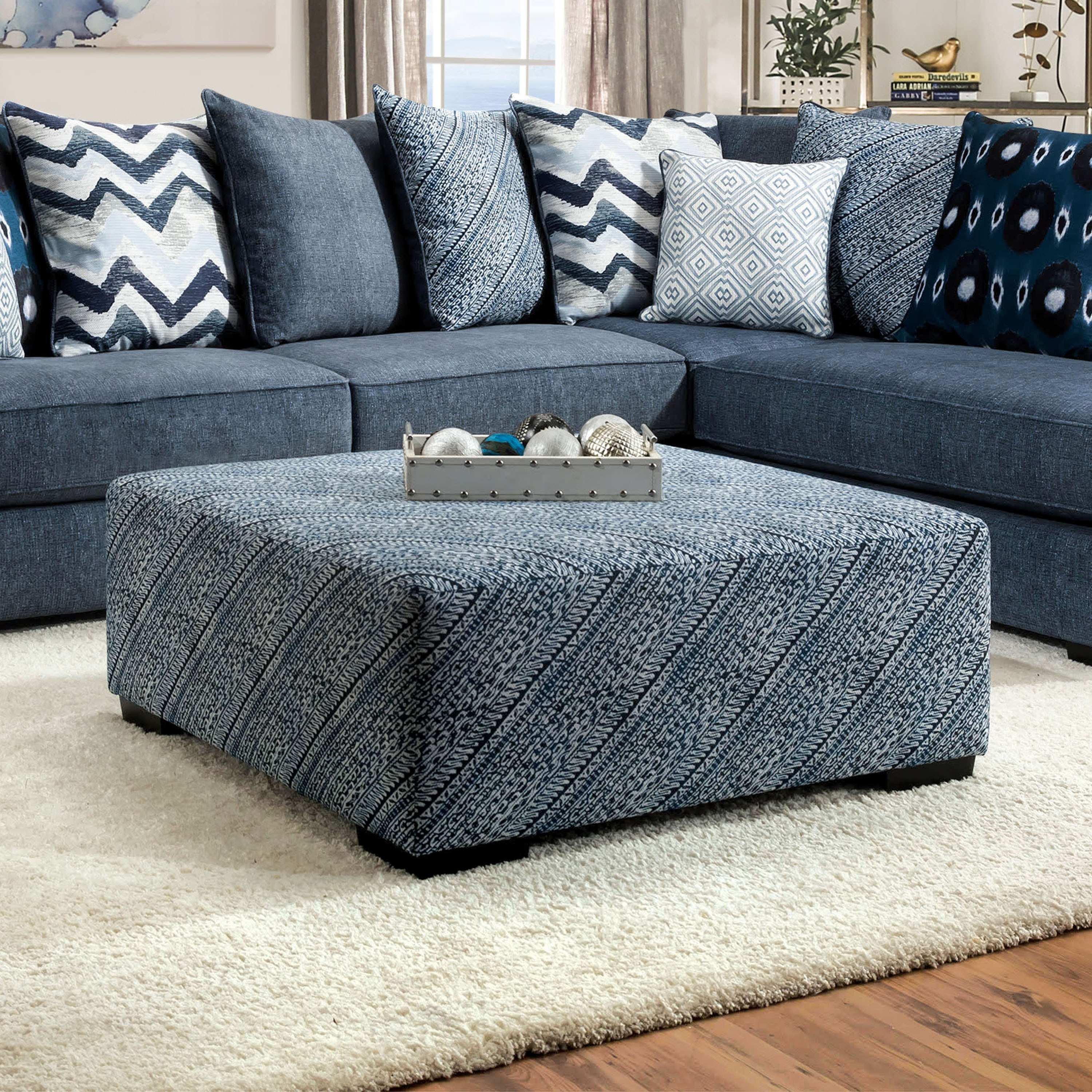 Thro home by marlo lorenz ottoman on sale