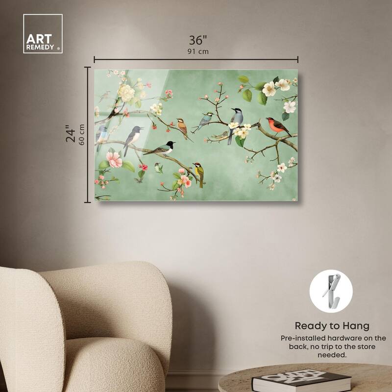 Restful View Acrylic by Art Remedy, Ready to Hang
