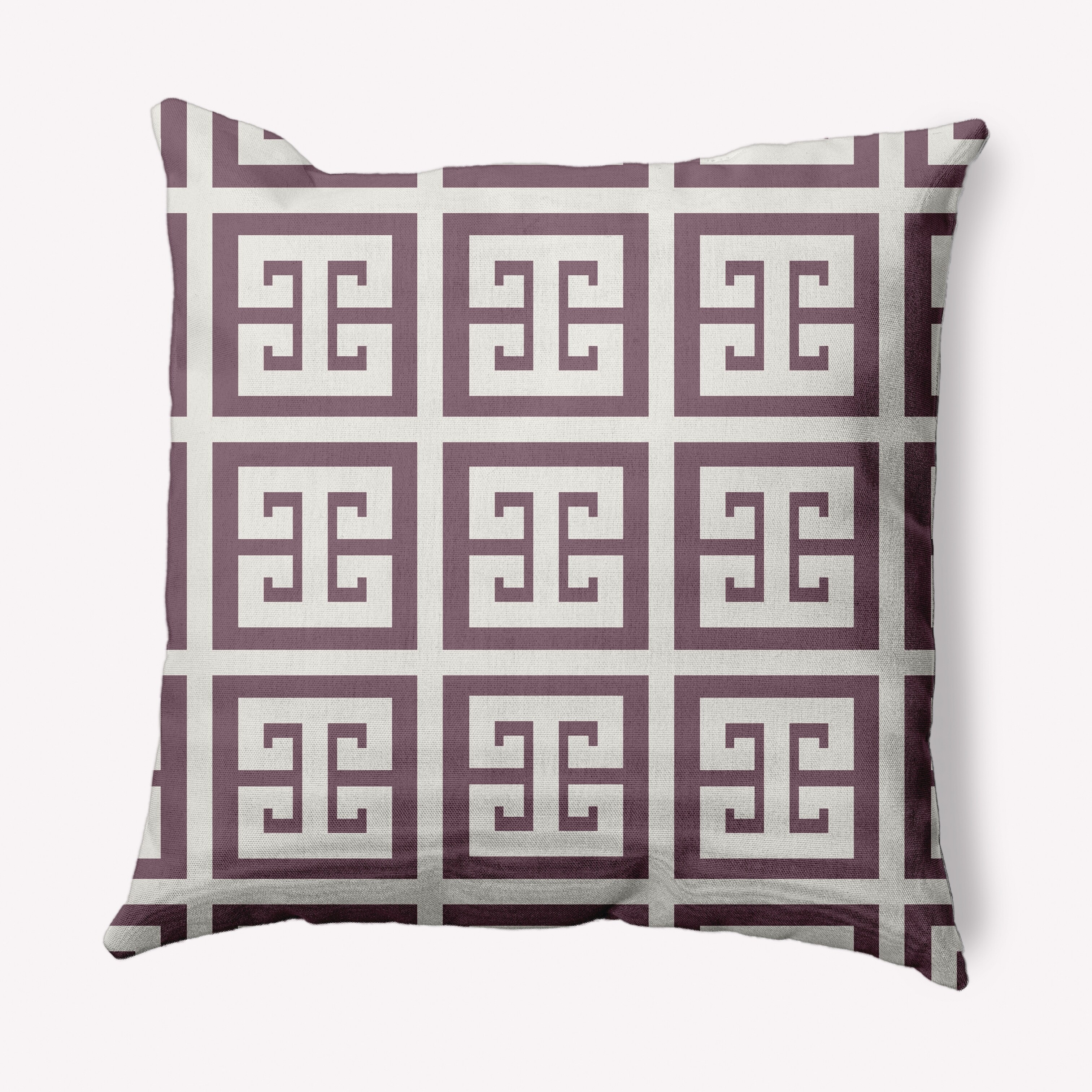 Greek Key Patterned Nautical Indoor Outdoor Throw Pillow Bed Bath Beyond 35474011