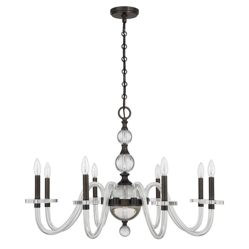 Savoy House 1-4278-8 Aragon 8 Light 34" Wide Taper Candle Style