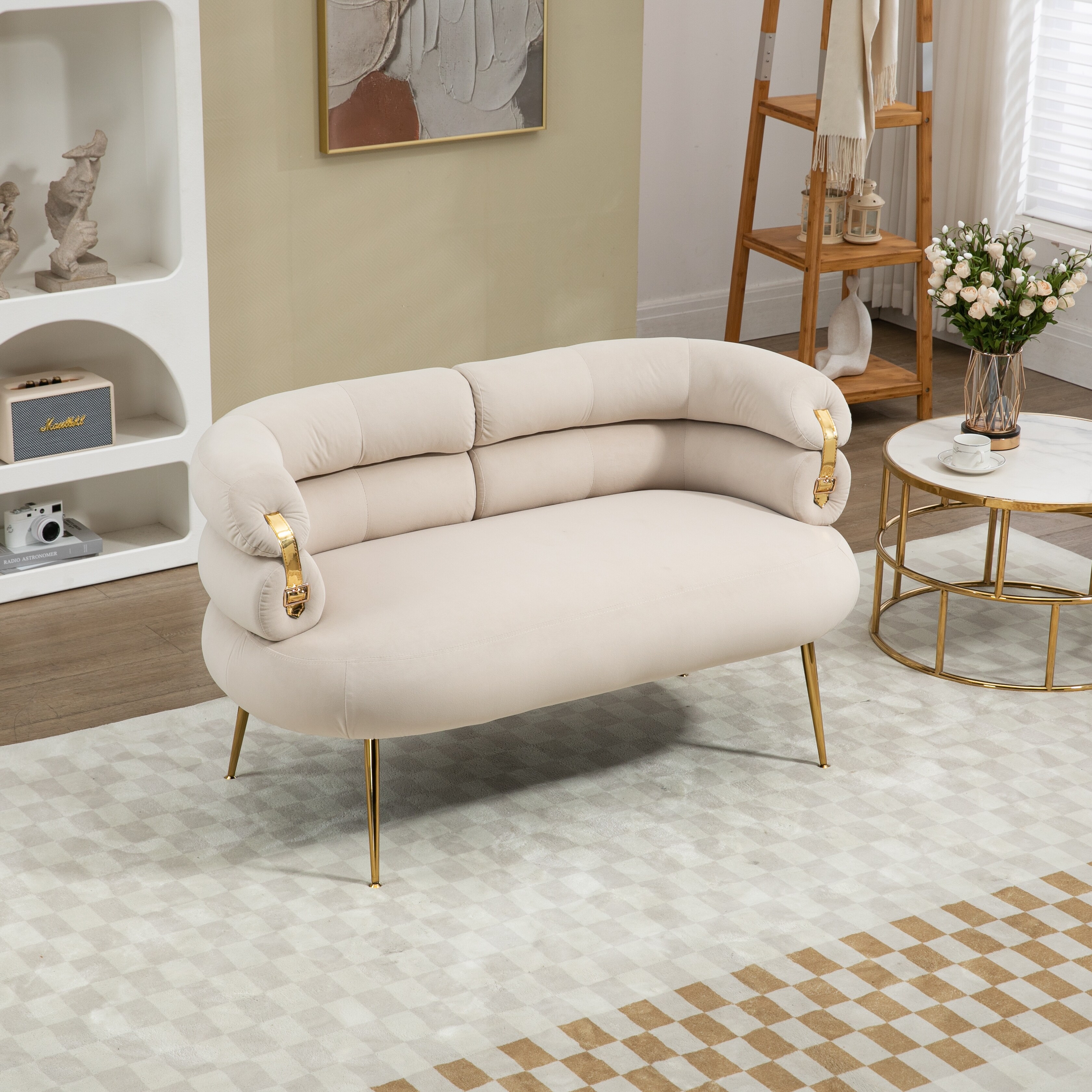 Loveseat on sale bench sofa